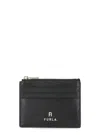 Furla Camelia Holder Card In Black