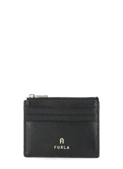 Furla Camelia Holder Card In Black