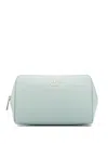 Furla Camelia L Leather Makeup Bag In Blue