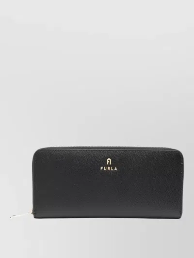 Furla Camelia Large Textured Leather Wallet