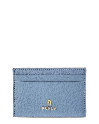 Furla Camelia Leather Card Case