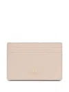 Furla Camelia Leather Card-holder In Neutral
