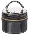 Furla Camelia Leather Cosmetic Case In Black