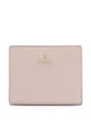 Furla Camelia Logo-plaque Zip Wallet In Neutral