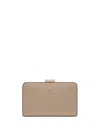 Furla Camelia M Leather Wallet In Neutrals