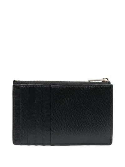 Furla Camelia M Zipped Card Ca Accessories In Black