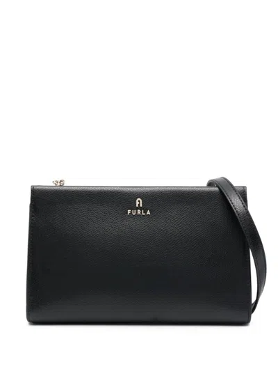 Furla Camelia Mini Crossbody Bags In Black