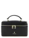 Furla Camelia Mini Handbag In Black