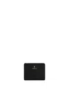 FURLA CAMELIA S BLACK WALLET IN GRAINED LEATHER