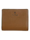 Furla Camelia S Compact Wallet Woman Wallet Brown Size - Leather In Marrone
