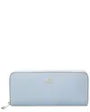 Furla Camelia Slim Xl Leather Zip Around Wallet