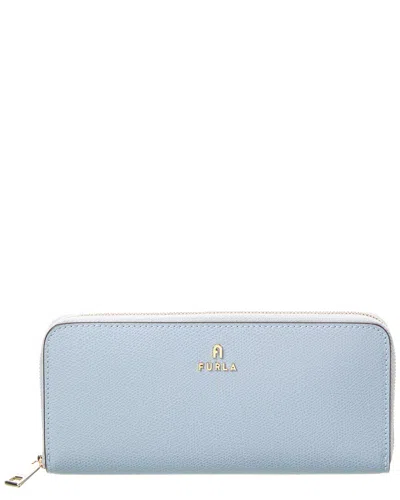 Furla Camelia Slim Xl Leather Zip Around Wallet