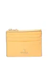 Furla Camelia Small Leather Zipped Card Case