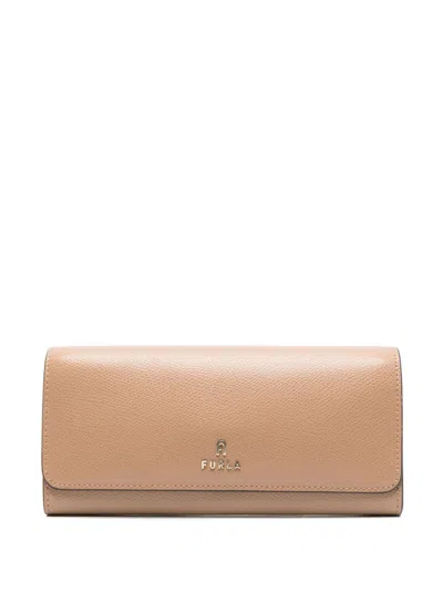 Furla Camelia Xl Continental Wallet In Brown