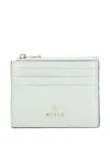 Furla Camelia Zip-fastening Cardholder In Green