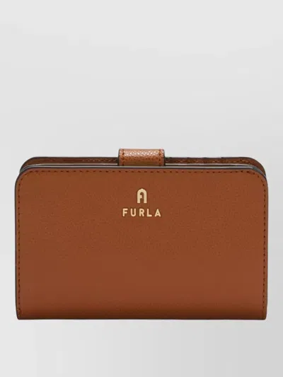 Furla Camilia Medium Textured Leather Card Holder