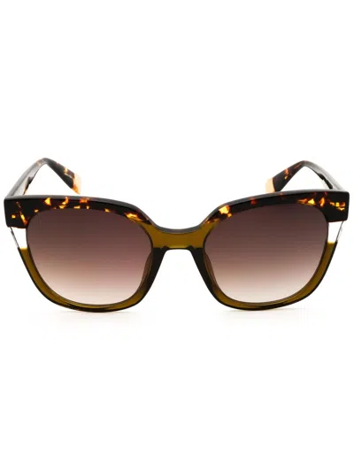 Furla Cat-eye Mini Sunglasses For Women In Brown