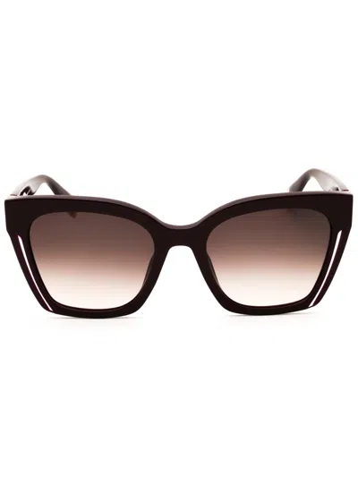 Furla Cat-eye Mini Sunglasses For Women In Black