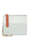 Furla Chain-detail Wallet In Green