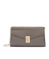 Furla Chain Shoulder Bag In Gray