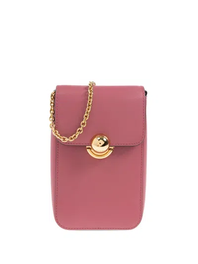 Furla Chain-strap Dome-top Tote Bag In Pink