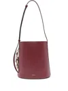 Furla Charms Bucket Bag In Red