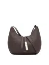 Furla Adjustable Strap Shoulder Bag With Gold-tone Hardware In Brown
