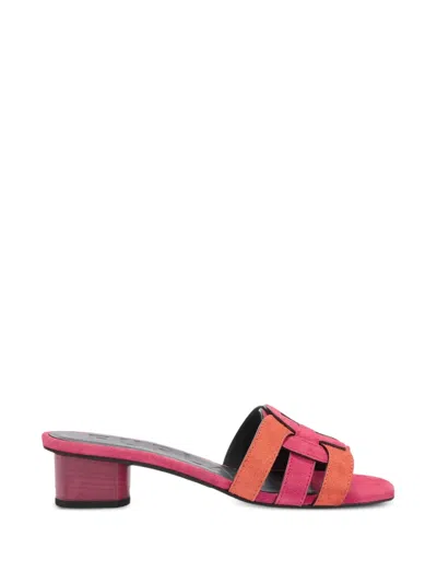 Furla Cilindro Cut-out Sandals In Multi