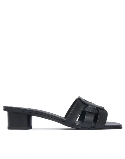 Furla Cilindro Mule Sandal T.50 In Black
