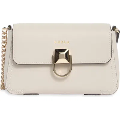 Furla Circe Mini Crossbody Bag In Gray