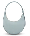 Furla Curved Light Blue Shoulder Bag