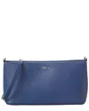 Furla Classic Leather Crossbody In Blue