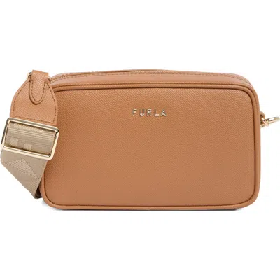 Furla Classic Xl Crossbody Bag In Brandy
