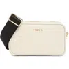 Furla Classic Xl Crossbody Bag In Marshmallow Nero