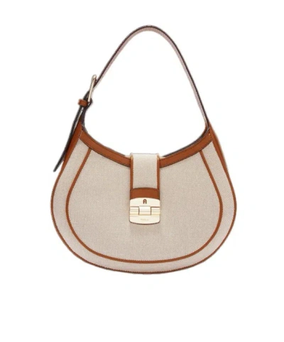 Furla Medium Club 2 Shoulder Bag In Nude