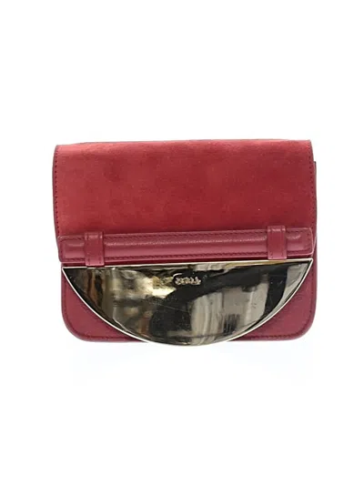 Pre-owned Furla Crossbody Bag In Burgundy