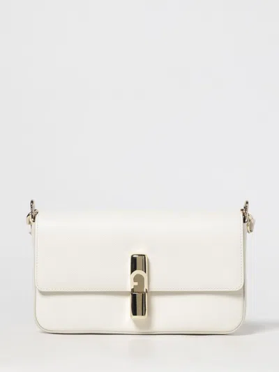 Furla Crossbody Bag  Woman Color Yellow Cream In White