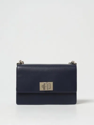 Furla Shoulder Bag  Woman In Blue