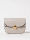 Furla Sfera Vanilla Shoulder Bag In Smooth Leather In Cream