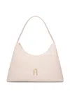Furla Curved-top Tote Bag In Pink