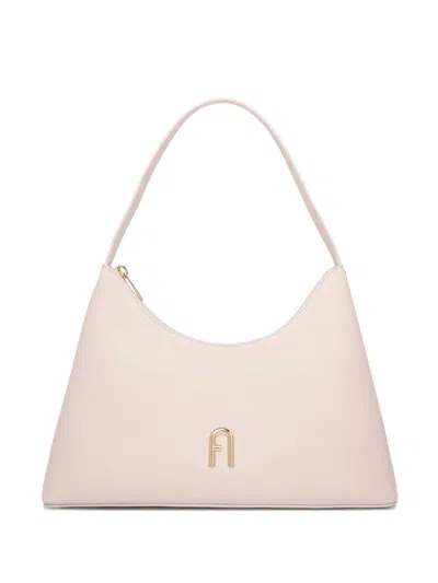 Furla Curved-top Tote Bag In Pink