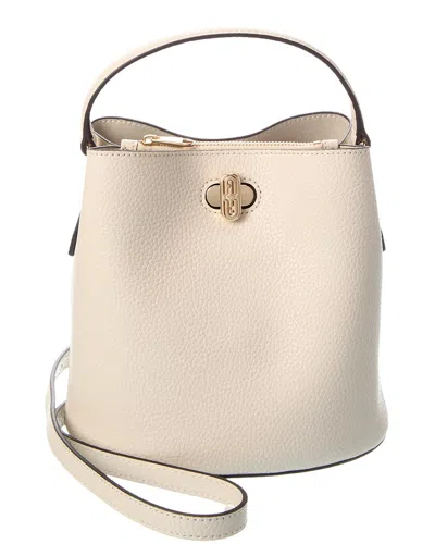 Furla Danae Leather Mini Bag In Neutral