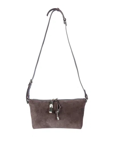 Furla Debby Mini Shoulder Bag Soft In Brown