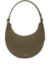 Furla Delizia Mini Shoulder Bag In Brown