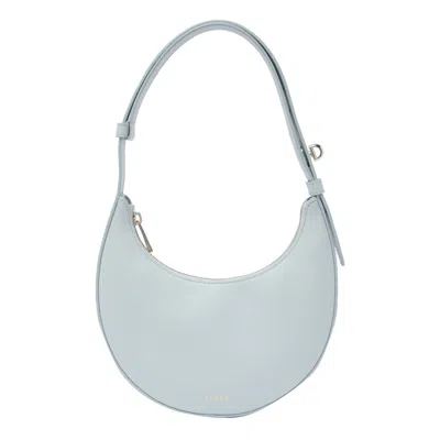 Furla Mini Delizia Tote Bag In Blue