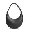 Furla Delizia Mini Bag In Black Leather In Black