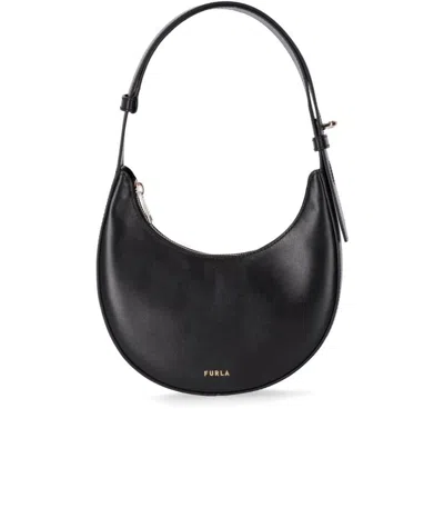 Furla Delizia Mini Black Shoulder Bag