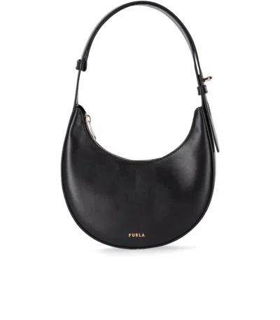 Furla Delizia Mini Black Shoulder Bag