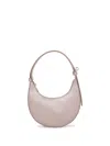 Furla Delizia Mini Bag In Mauve Leather In Sand