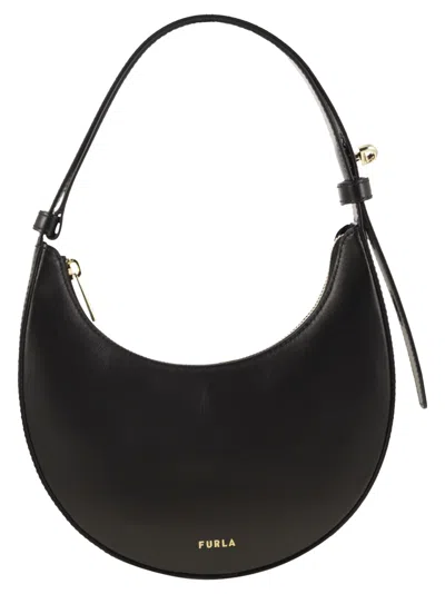 Furla Delizia Mini Shoulder Bag In Black